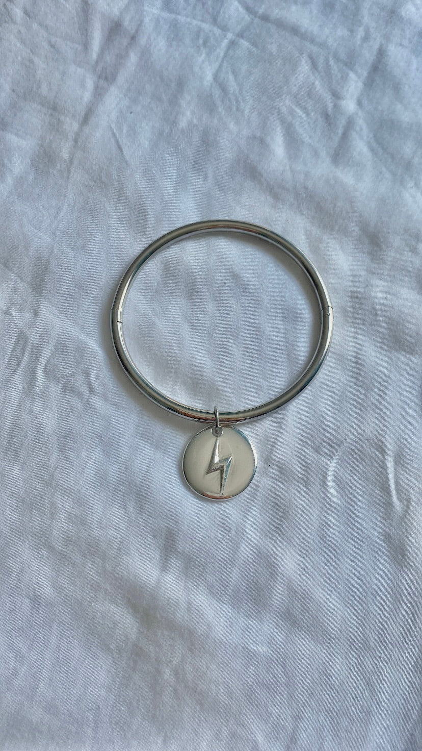 jonc éclair en relief