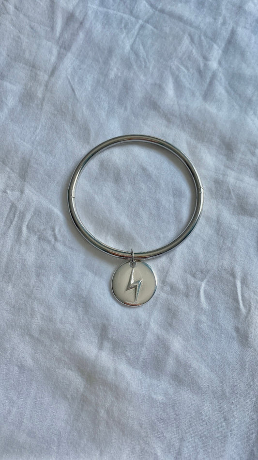 jonc éclair en relief