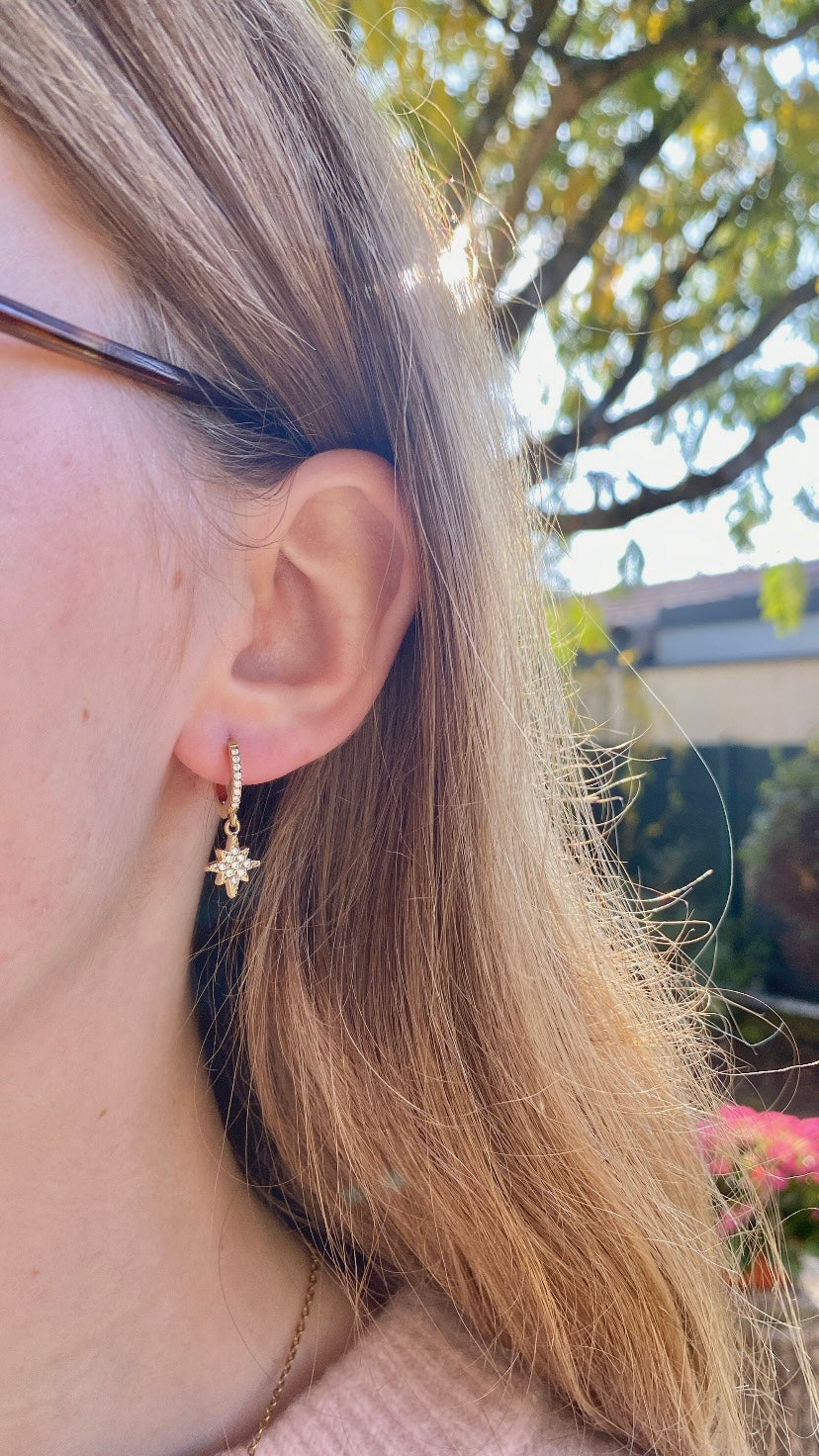 boucles d’oreilles Star