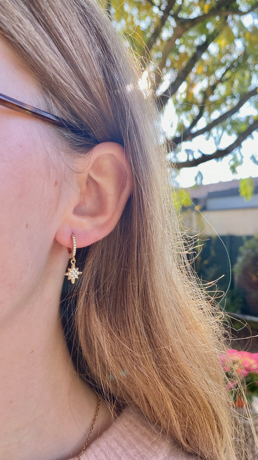 boucles d’oreilles Star