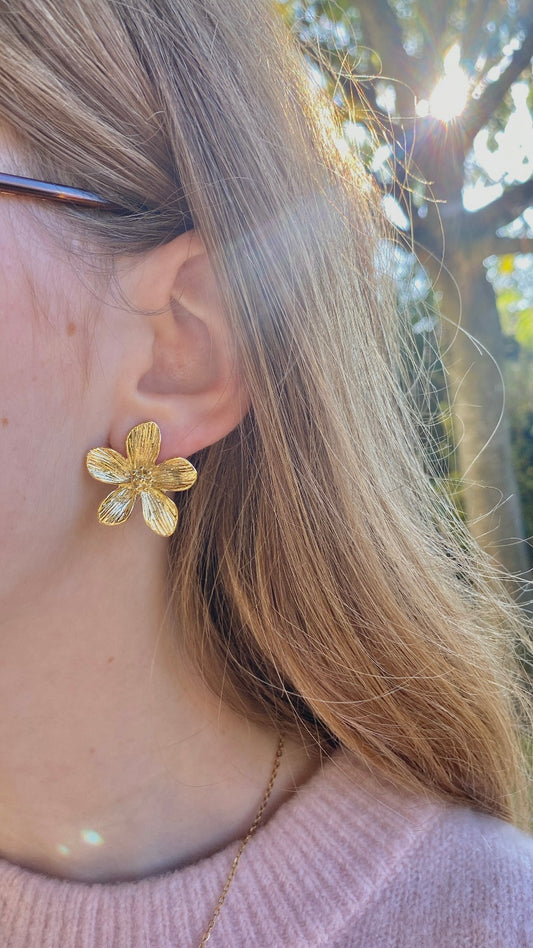 boucles d’oreilles Flora