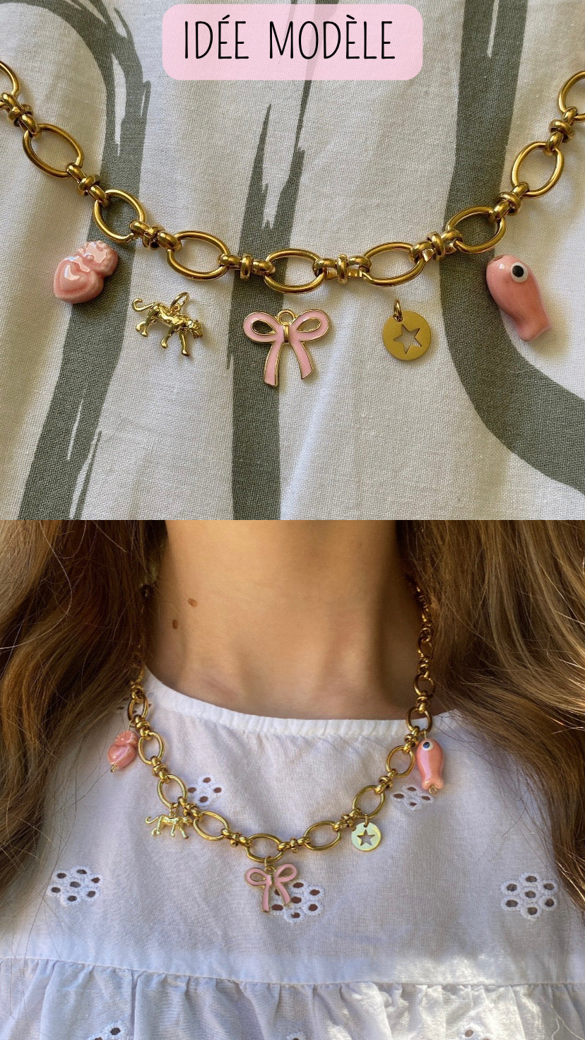 Chaîne ovale pour charms