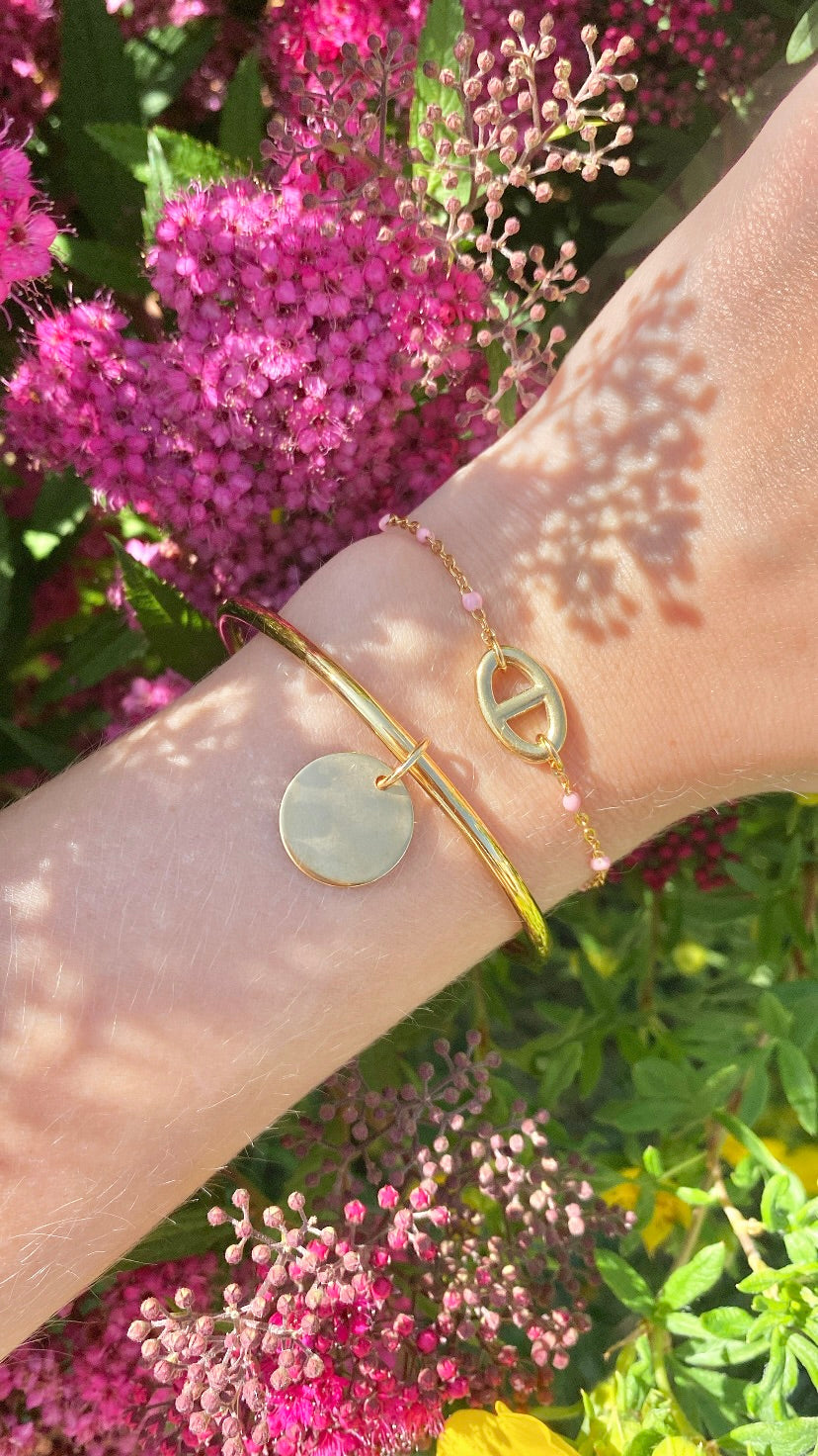 bracelet maille marine