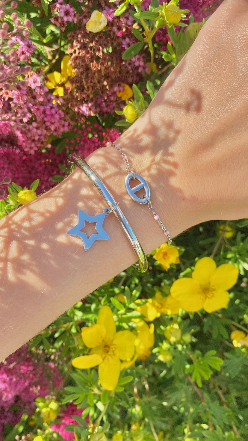 bracelet maille marine