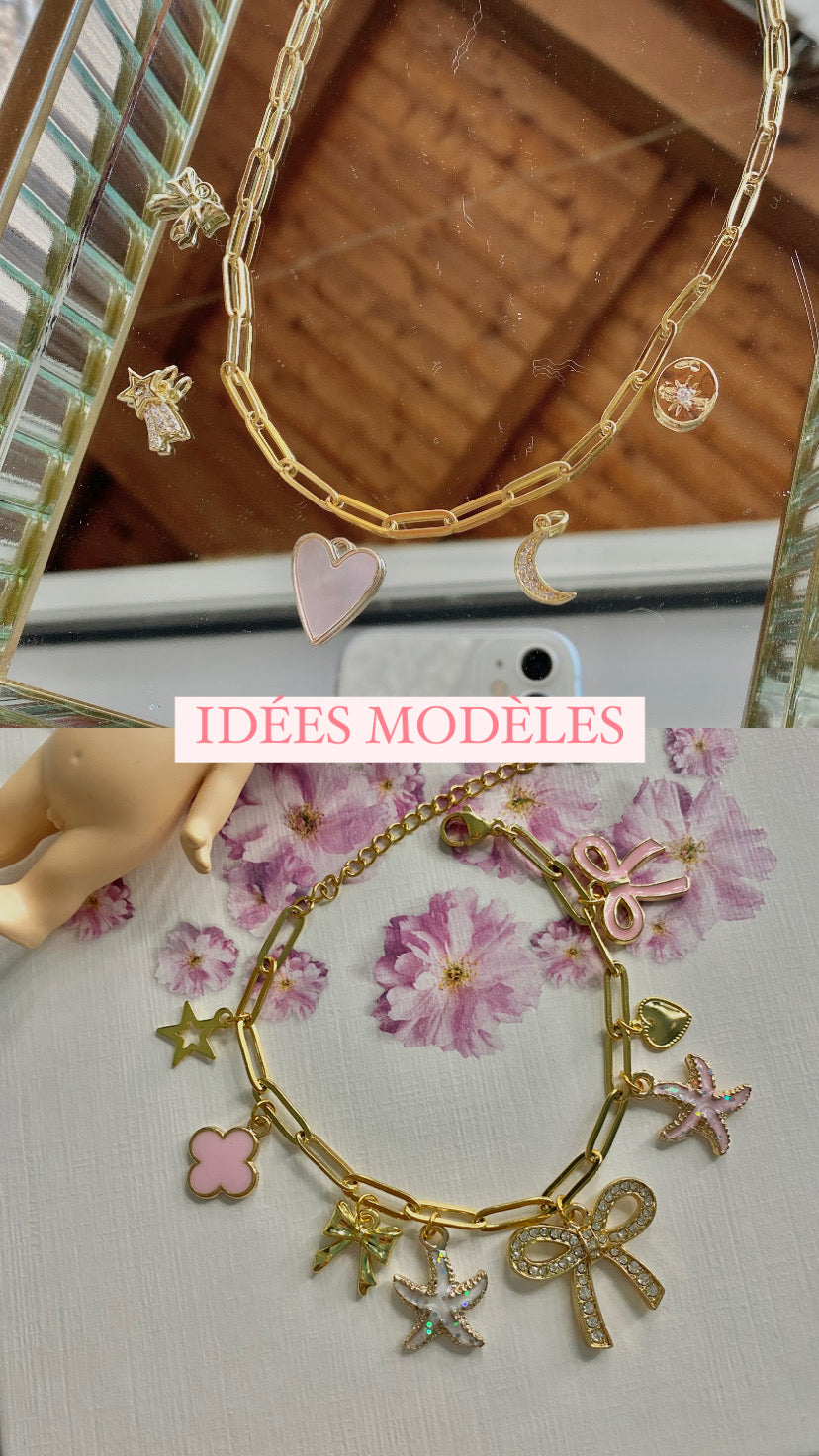 chaîne large pour charms